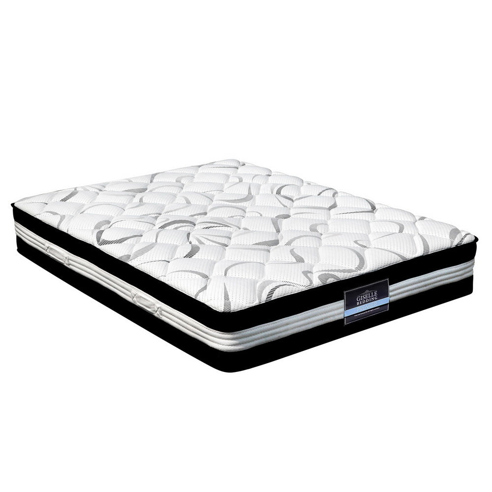 Mykonos Euro Top Pocket Spring Mattress 30cm Thick - King - Bedzy Australia