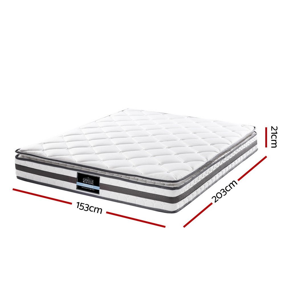 Normay Bonnell Spring Mattress 21cm Thick - Queen - Bedzy Australia