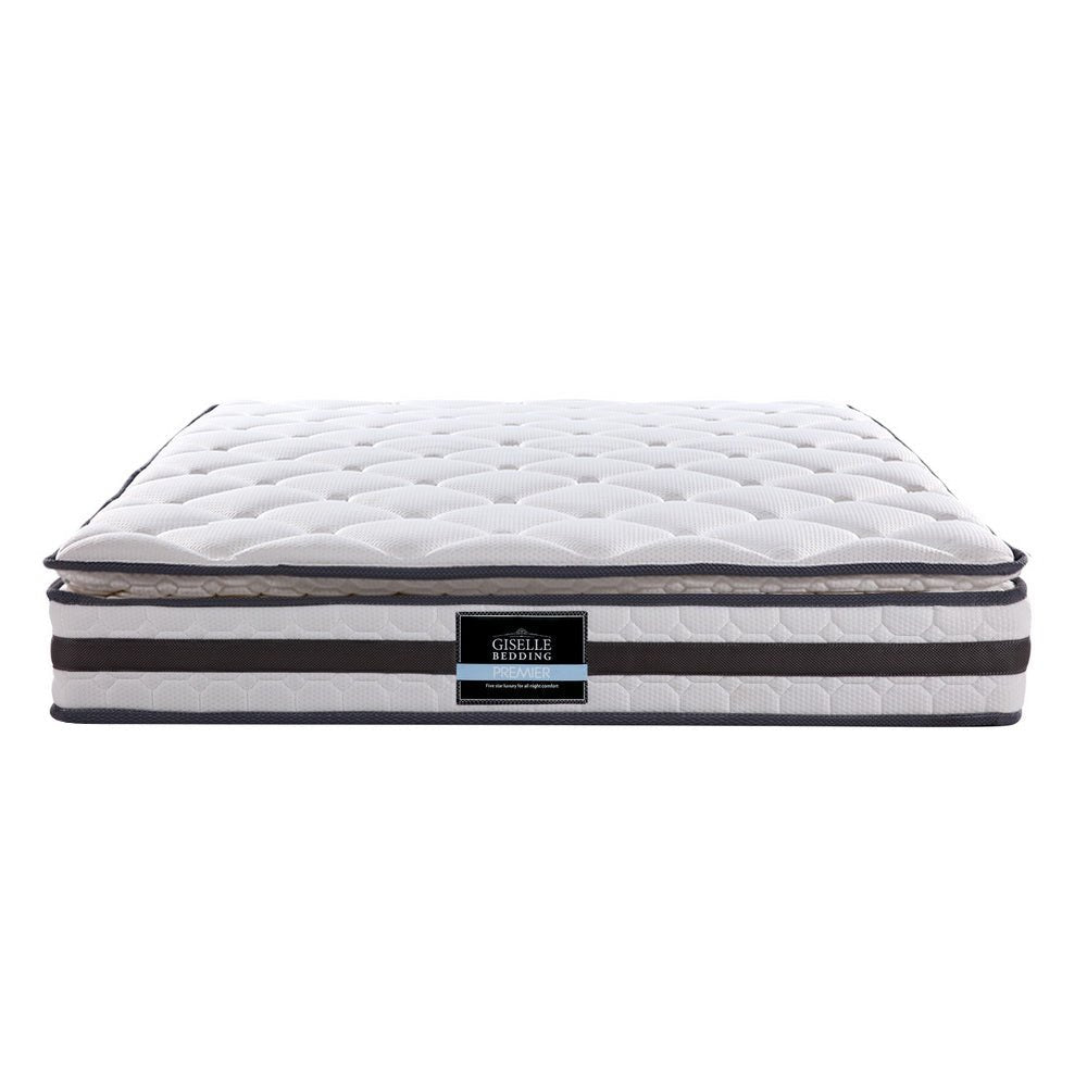 Normay Bonnell Spring Mattress 21cm Thick - Queen - Bedzy Australia