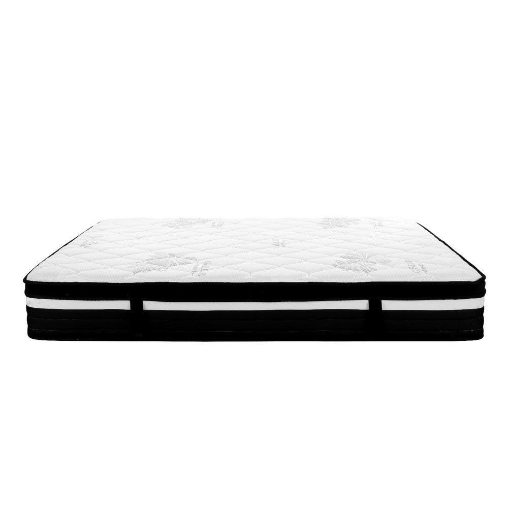 Regine Euro Top Pocket Spring Mattress 28cm Thick - Queen - Bedzy Australia