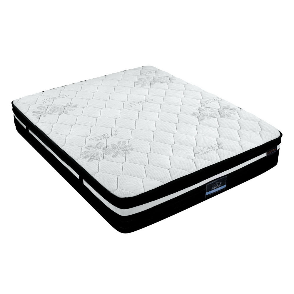 Regine Euro Top Pocket Spring Mattress 28cm Thick - Queen - Bedzy Australia