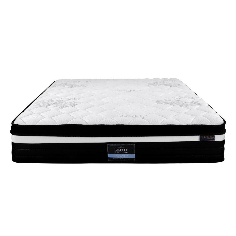 Regine Euro Top Pocket Spring Mattress 28cm Thick - Queen - Bedzy Australia