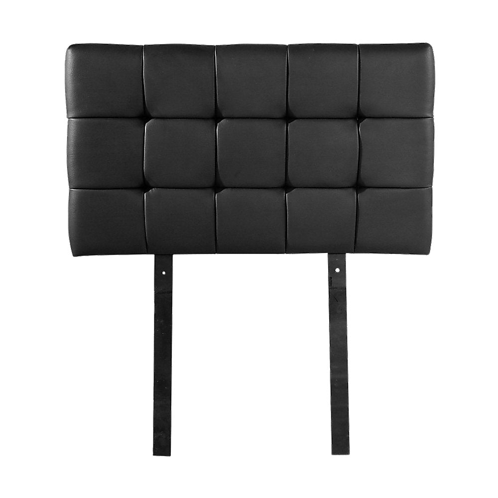 Single Size | Deluxe Headboard Bedhead (Black) - Bedzy Australia