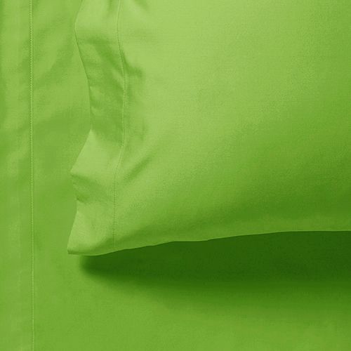 1000TC Ultra Soft King Single Size Bed Green Flat & Fitted Sheet Set - Home & Garden > Bedding - Bedzy Australia