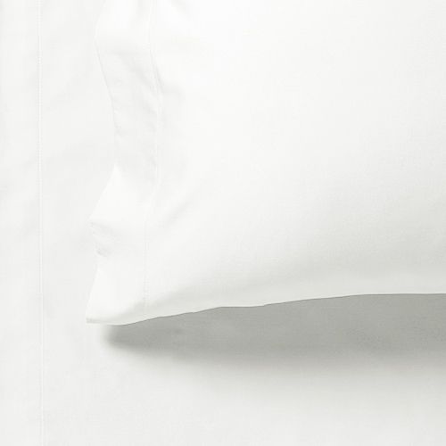 1000TC Ultra Soft Single Size Bed White Flat & Fitted Sheet Set - Home & Garden > Bedding - Bedzy Australia