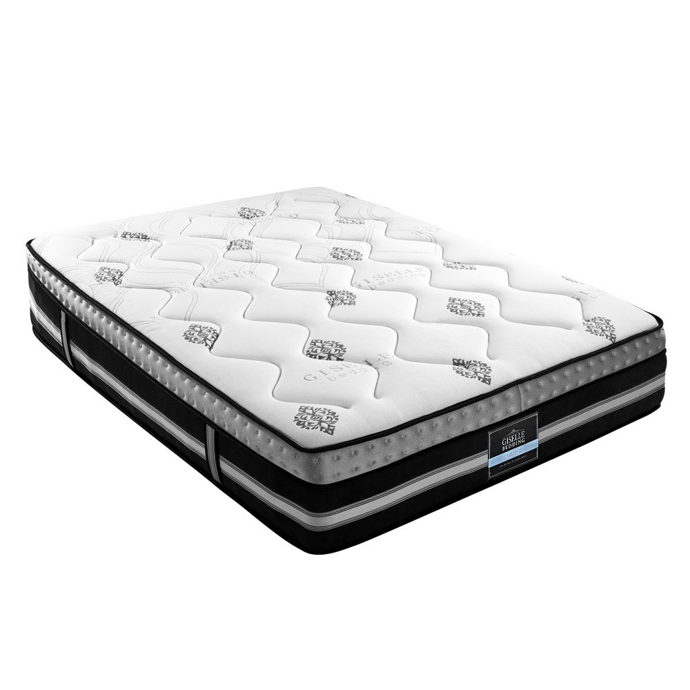 Galaxy Euro Top Cool Gel Pocket Spring Mattress 35cm Thick - King - Bedzy Australia