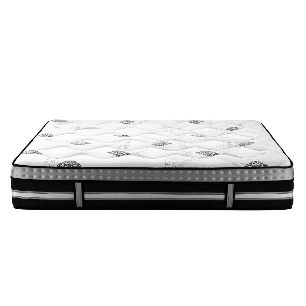 Galaxy Euro Top Cool Gel Pocket Spring Mattress 35cm Thick - King - Bedzy Australia