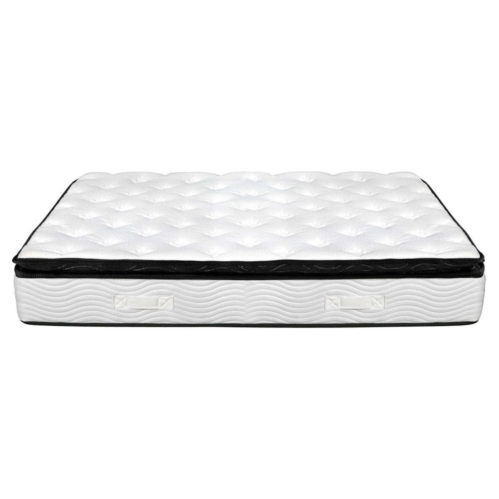 Alban Pillow Top Pocket Spring Mattress 28cm Thick - Queen - Bedzy Australia