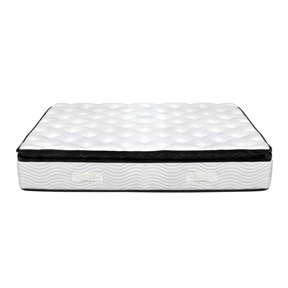 Alban Pillow Top Pocket Spring Mattress 28cm Thick - Single - Bedzy Australia