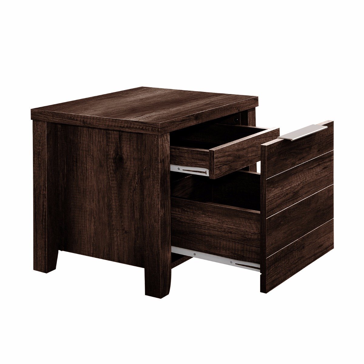 Alice Bedside Table Wenge - Bedzy Australia