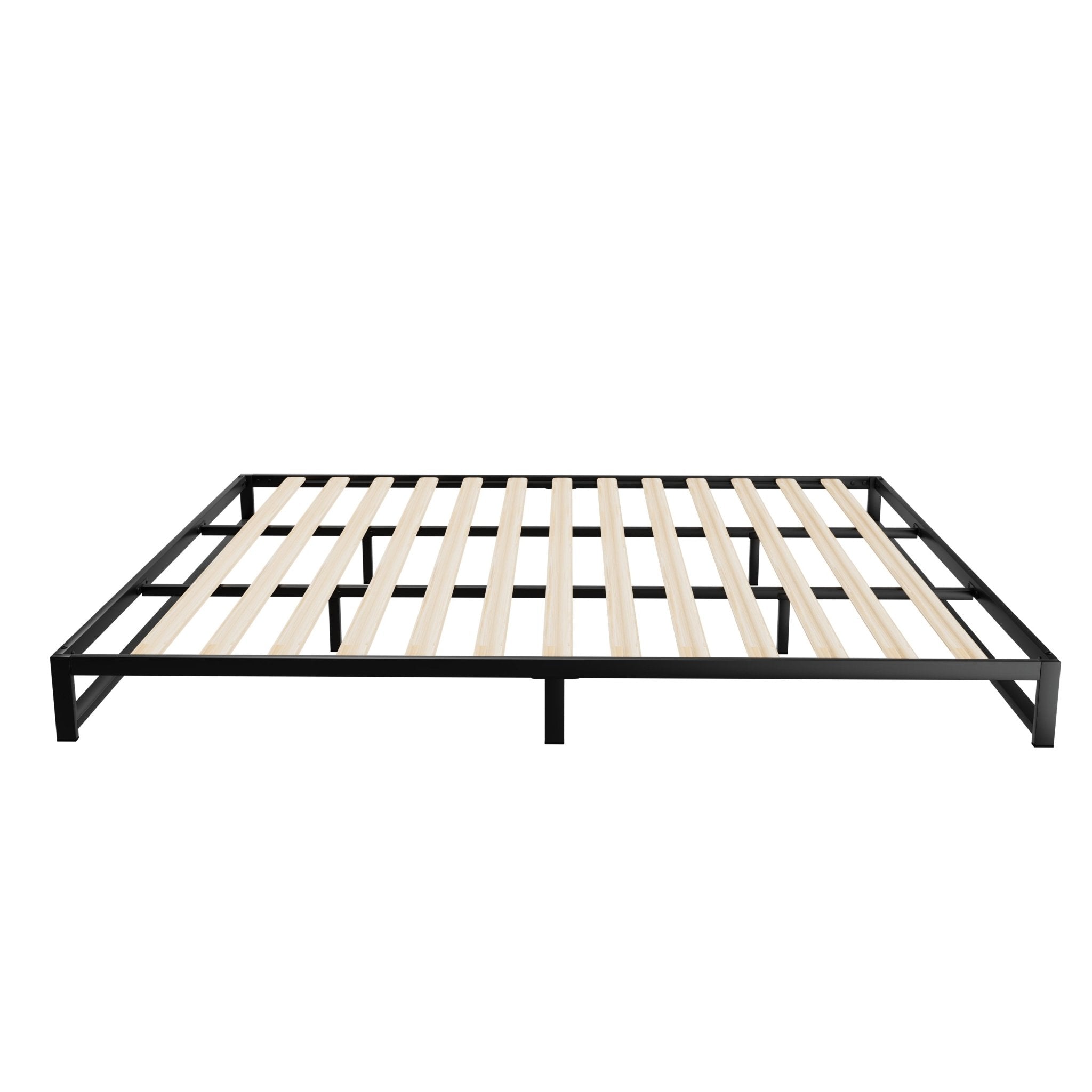 Beru Metal King Bed Base Black - Furniture > Bedroom - Bedzy Australia