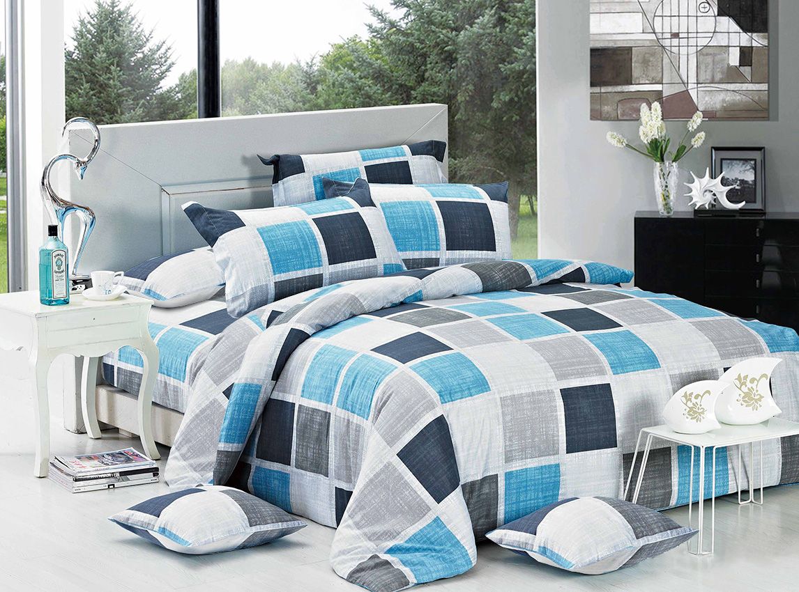 Brinty Super King Size Duvet Doona Quilt Cover Set - Home & Garden > Bedding - Bedzy Australia