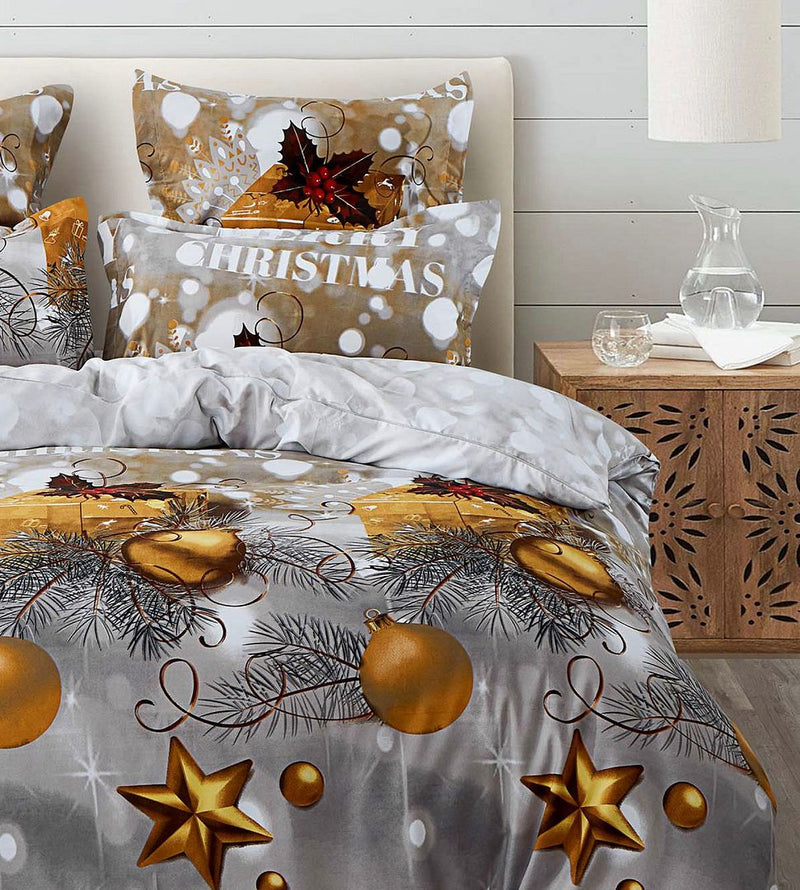 Christmas Gift Double Size Quilt/Doona/Duvet Cover Set - Home & Garden > Bedding - Bedzy Australia