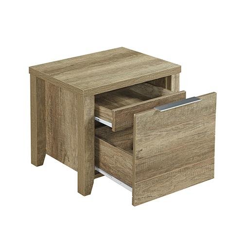 Cielo Bedside Table With Drawer Oak - Bedzy Australia