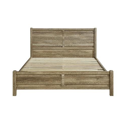 Cielo Wooden King Bed Frame Oak Natural - Bedzy Australia