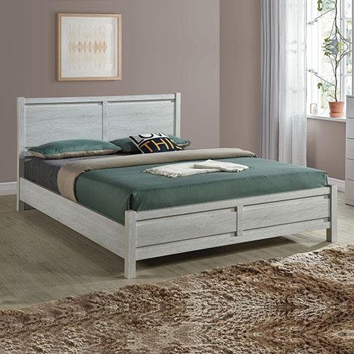 Cielo Wooden Queen Bed Frame White Ash - Bedzy Australia