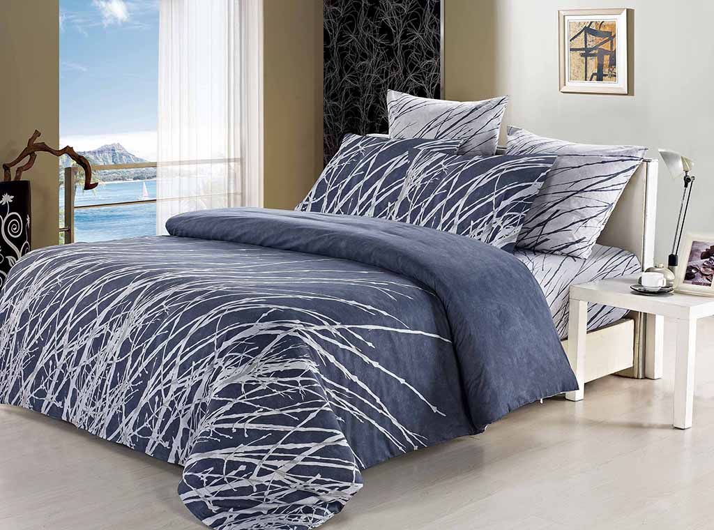 Esha Double Size Duvet Doona Quilt Cover Set - Home & Garden > Bedding - Bedzy Australia