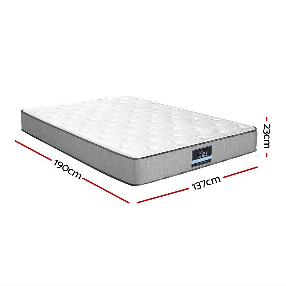 Extra Firm Leera Series Tight Top Mattress 23CM Thick - Double - Home & Garden > Bedding - Bedzy Australia