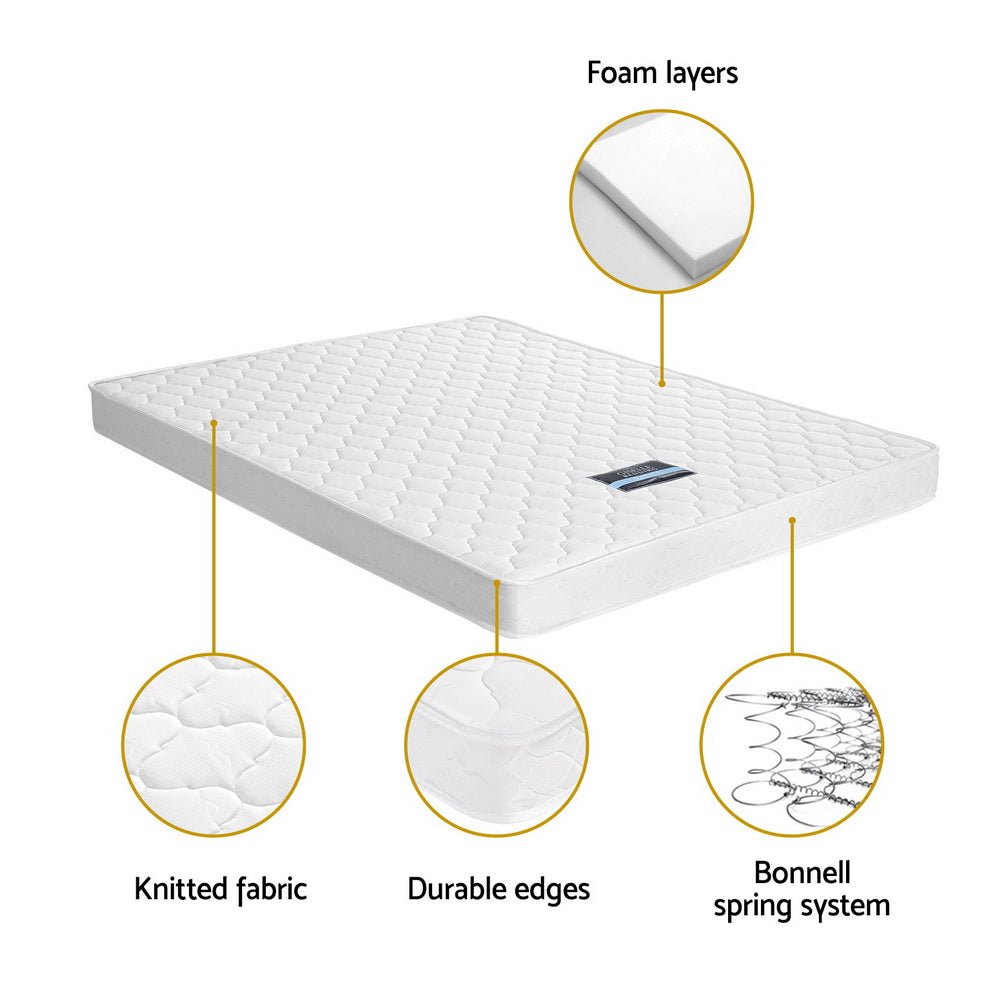 Arina Series Tight Top Mattress 13cm Thick - King Single - Furniture > Mattresses - Bedzy Australia