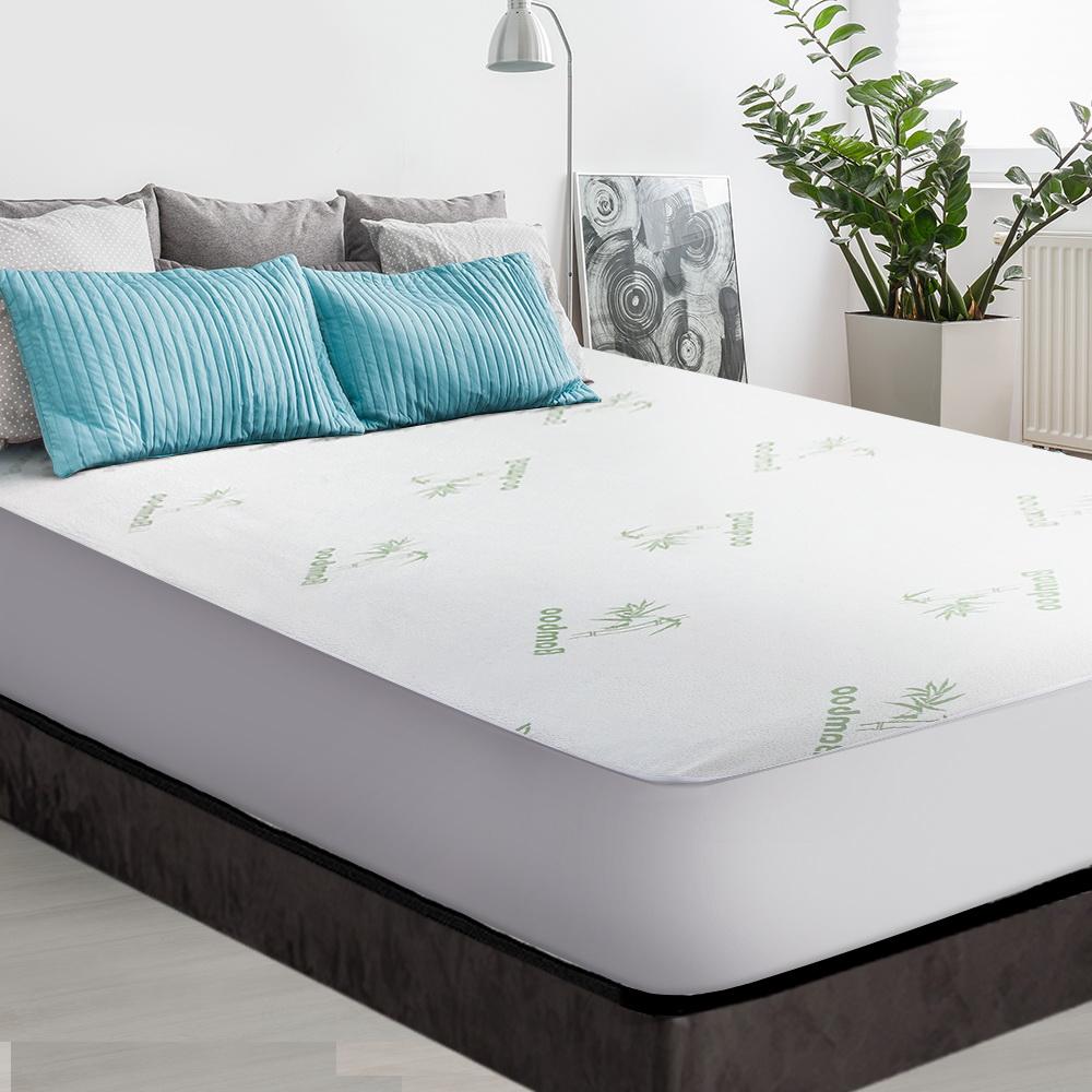 Bamboo Mattress Protector Double - Bedzy Australia