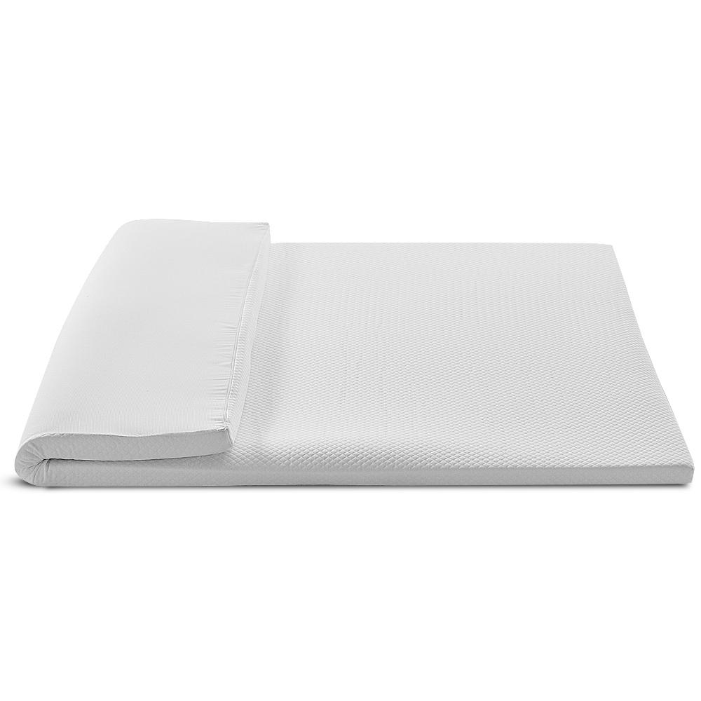 Memory Foam Mattress Topper w/Cover 8cm - Single - Bedzy Australia