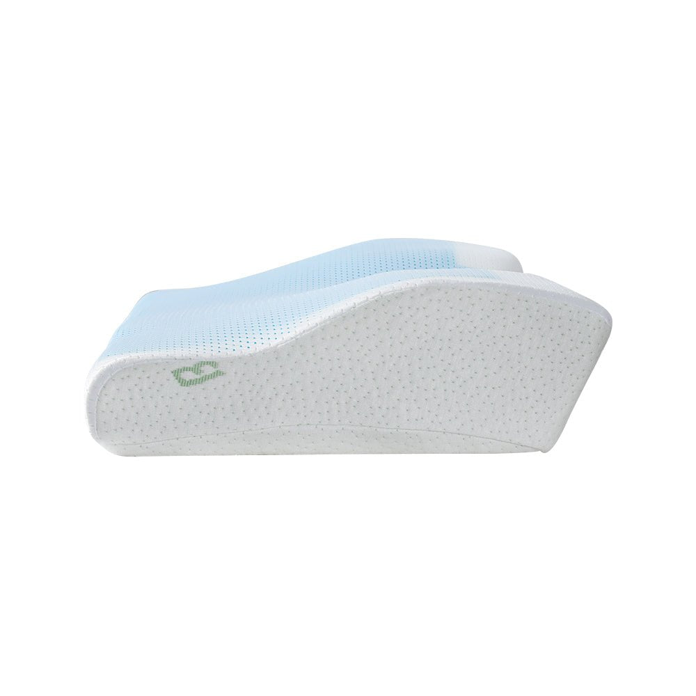 Giselle Memory Foam Pillow Neck Pillows Contour Rebound Cushion Cool Gel Support - Home & Garden > Bedding - Bedzy Australia