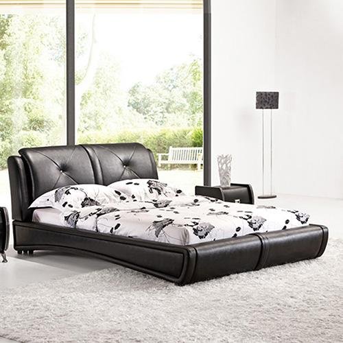 Grande King Bed Frame Black - Bedzy Australia