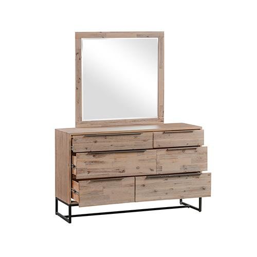 Hannah Dresser With Mirror - Bedzy Australia