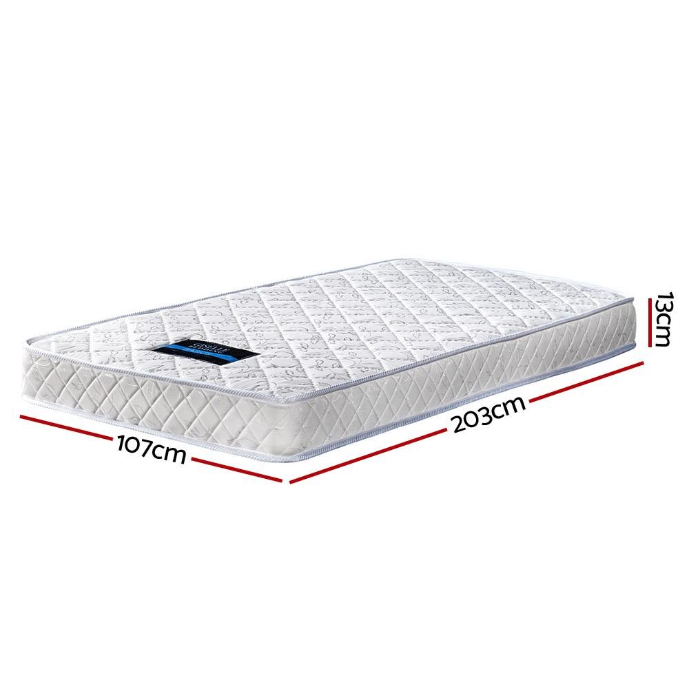 Ingrid Pocket Spring Mattress 13cm Thick - King Single - Bedzy Australia