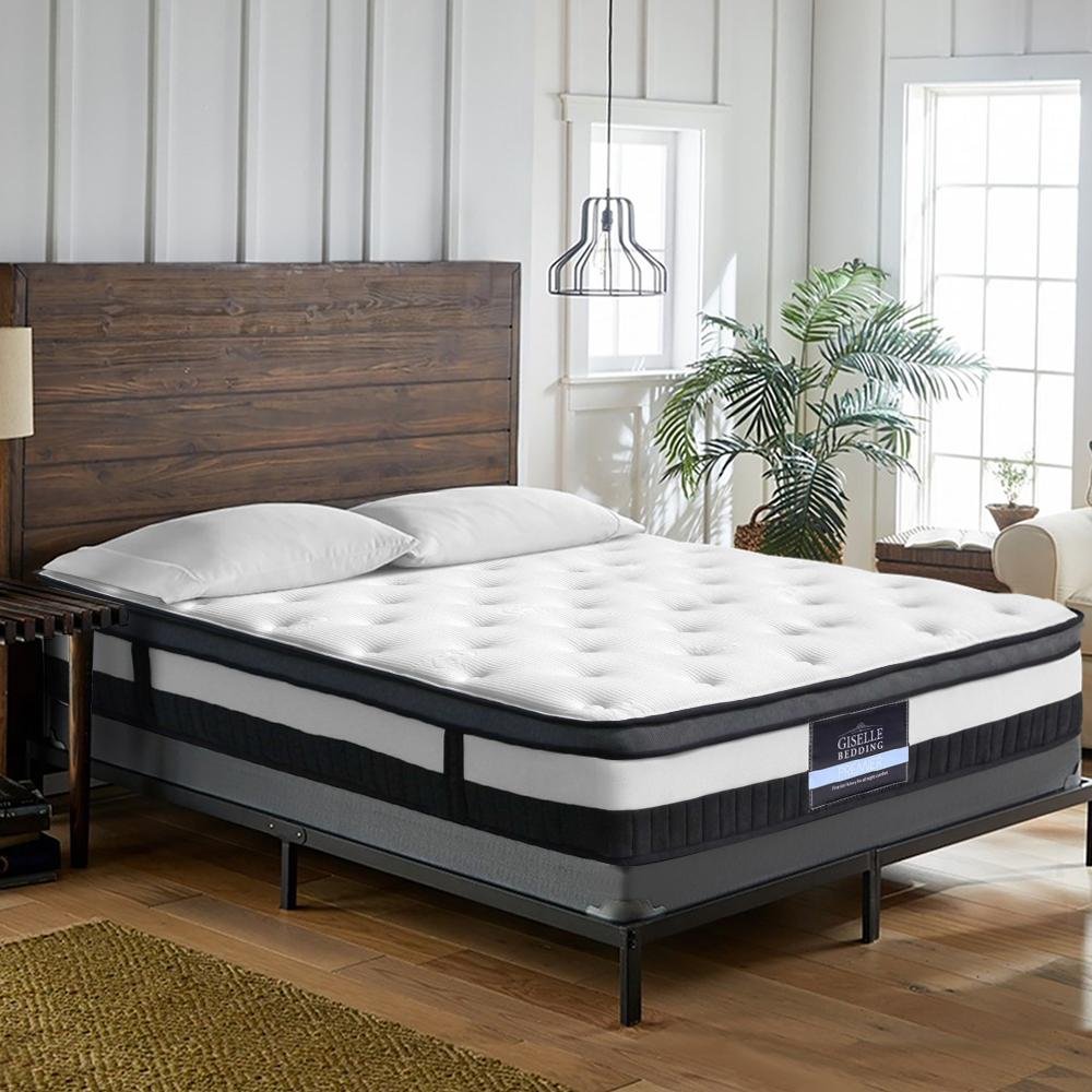 King Size Cashmere Spring Foam Mattress - Bedzy Australia