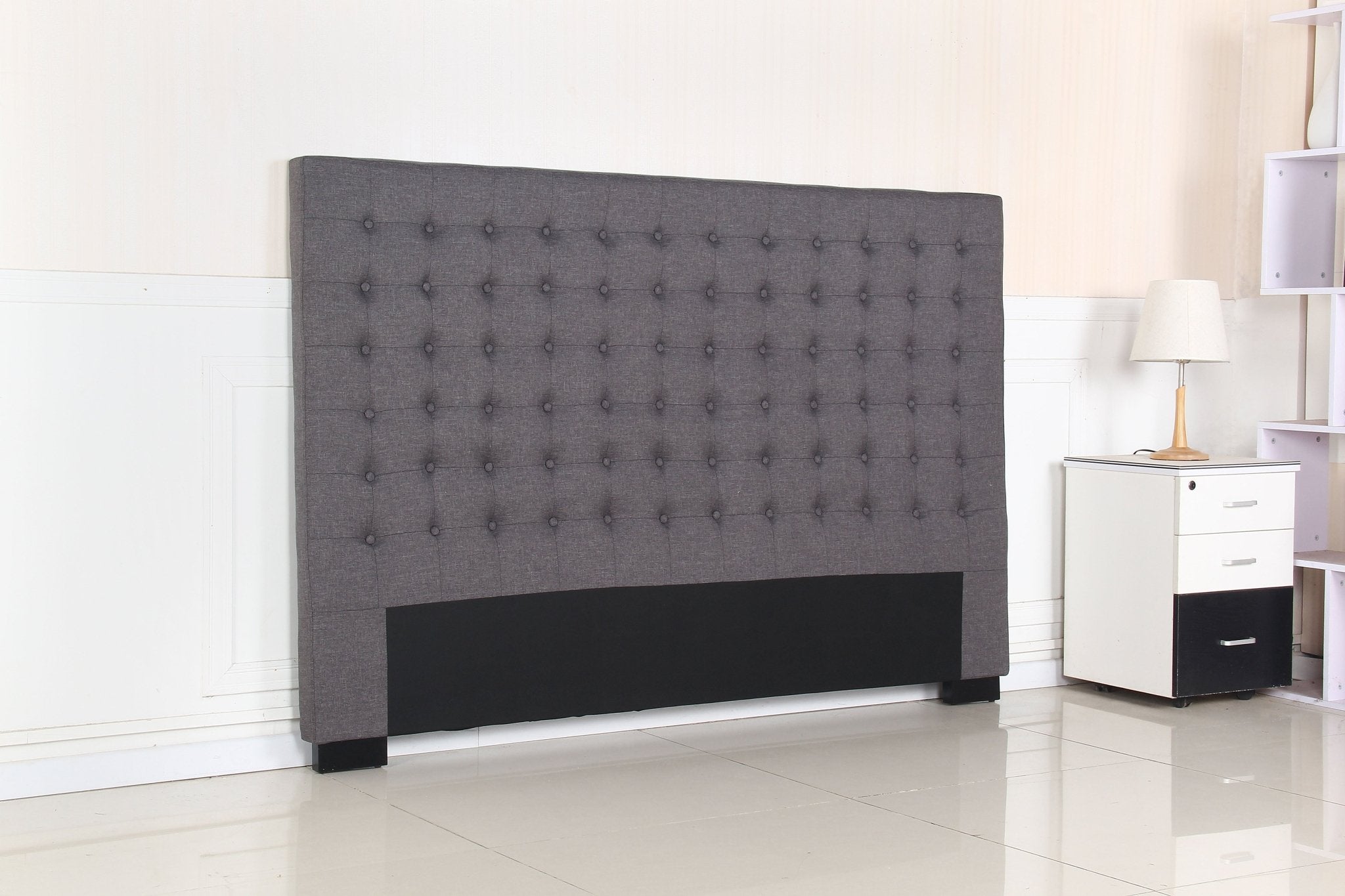 King Size | Cilantro Headboard (Charcoal) - Bedzy Australia