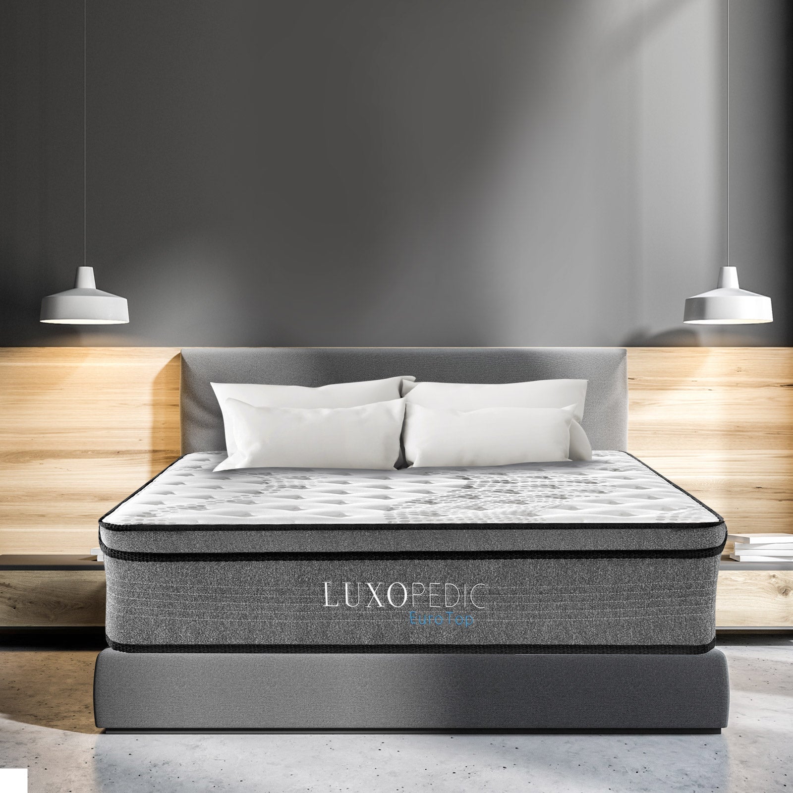 Luxopedic EuroTop 5 Zone Mattress Double - Bedzy Australia