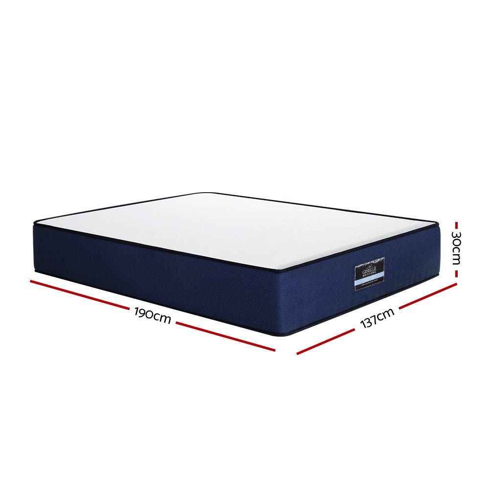 Naimah Series Premium Pocket Spring Mattress 30cm Thick - Double - Furniture > Mattresses - Bedzy Australia