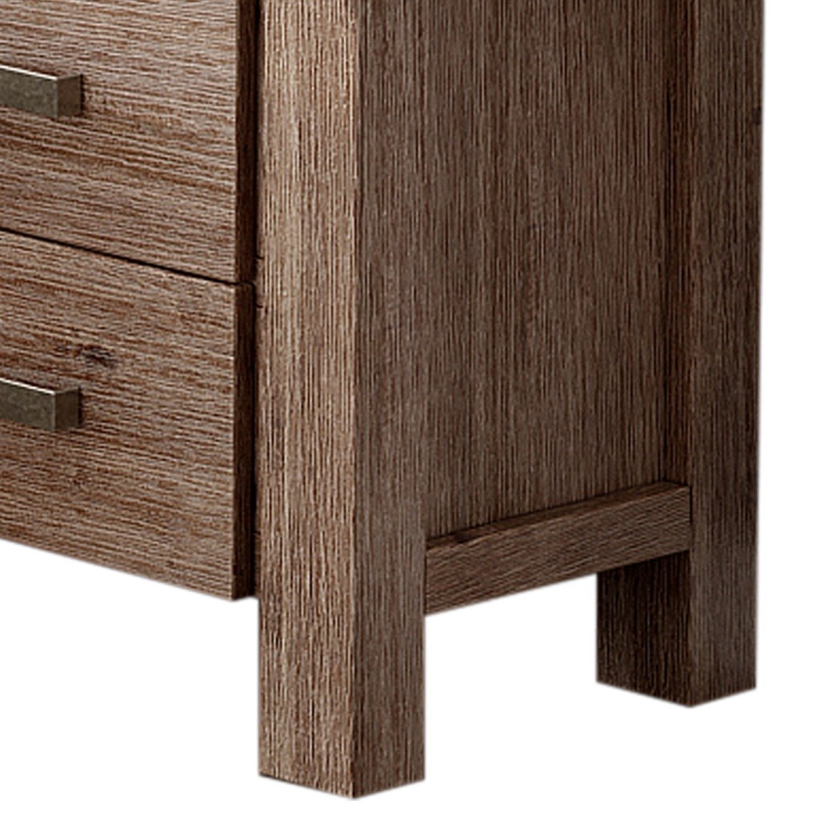 Nowra 2 Drawer Bedside Table - Bedzy Australia