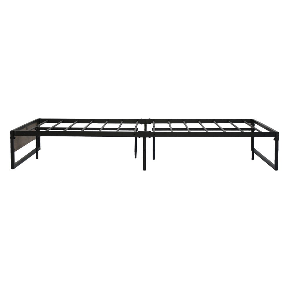 Oslo Metal & Wood King Single Bed Frame - Bedzy Australia