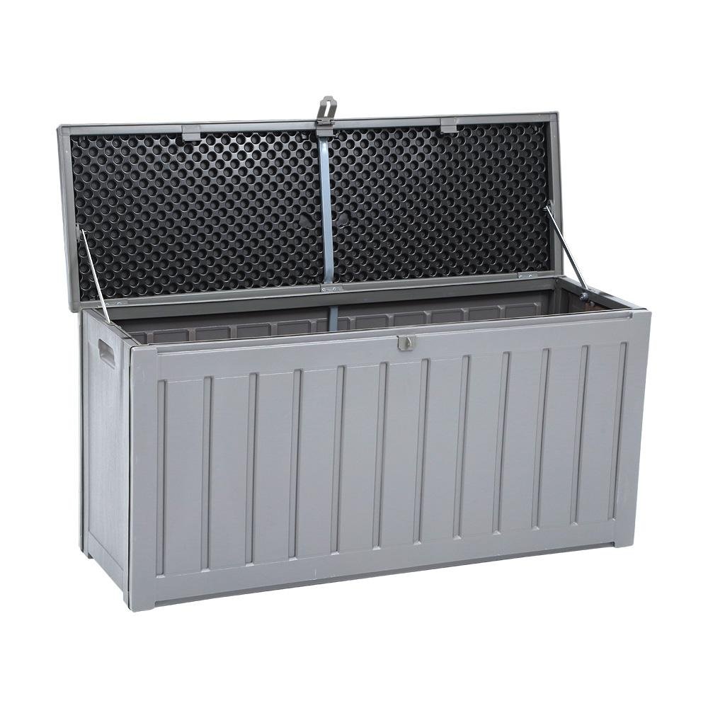 Outdoor Storage Box Bench Seat Lockable 240L - Furniture > Outdoor - Bedzy Australia