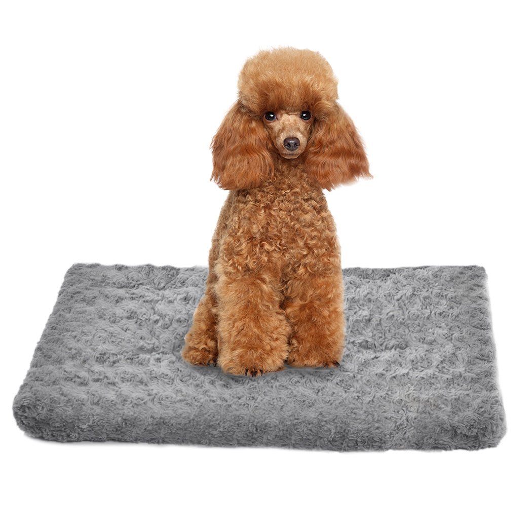 Pet Bed Dog Beds Bedding Soft Warm Mattress Cushion Pillow Mat Velvet S - Bedzy Australia