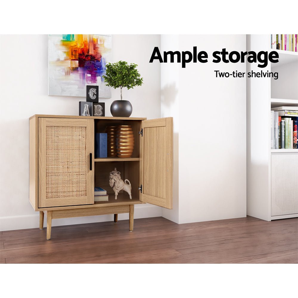 Rattan Sideboard Cabinet - Bedzy Australia