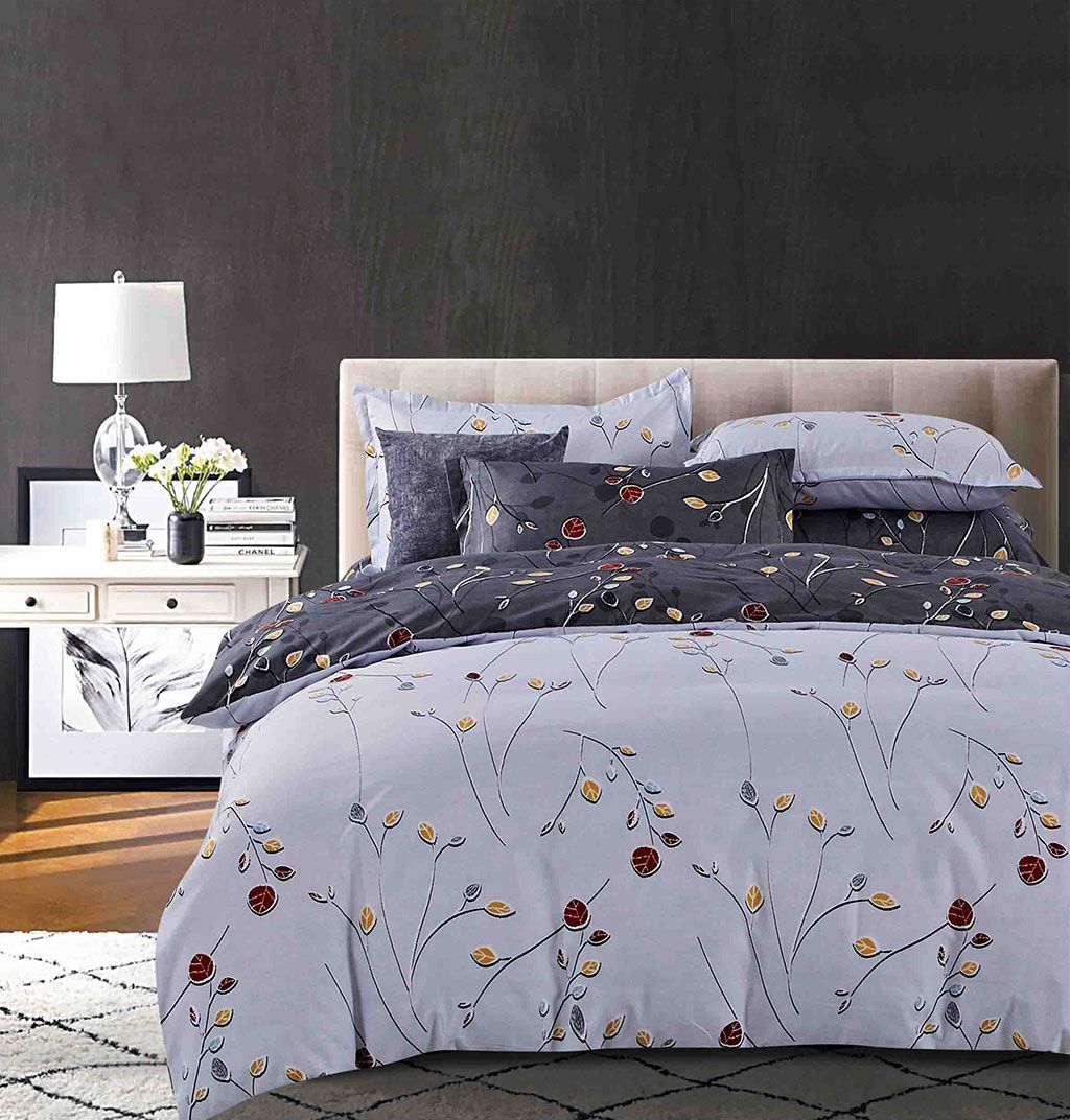 Rhine King Size Duvet Doona Quilt Cover Set - Home & Garden > Bedding - Bedzy Australia