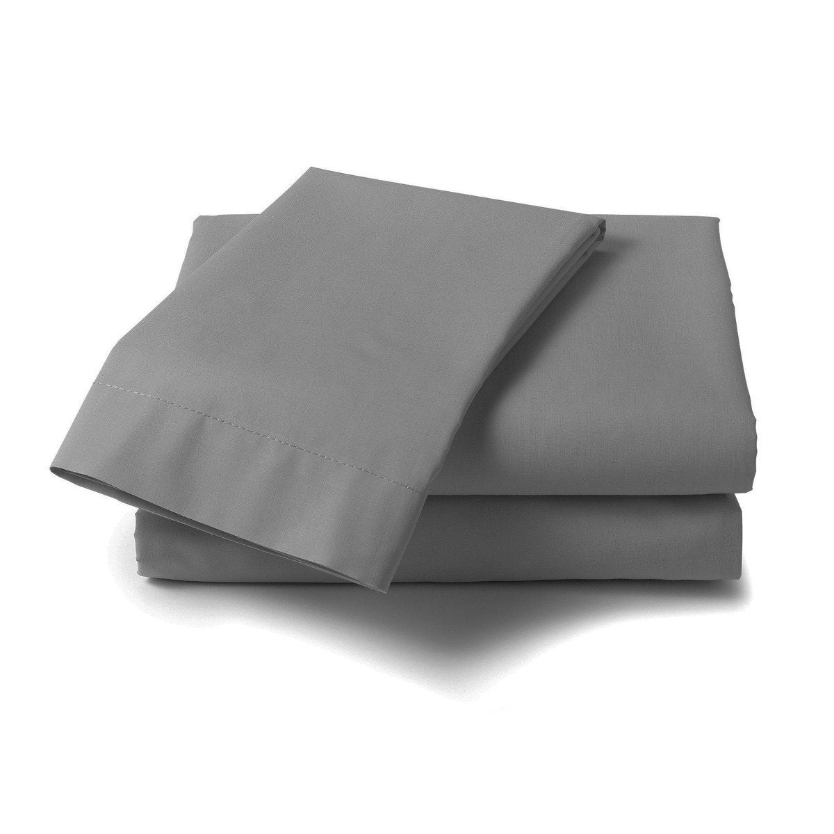 Royal Comfort 1000 Thread Count Cotton Blend Quilt Cover Set Premium Hotel Grade King Charcoal - Bedzy Australia