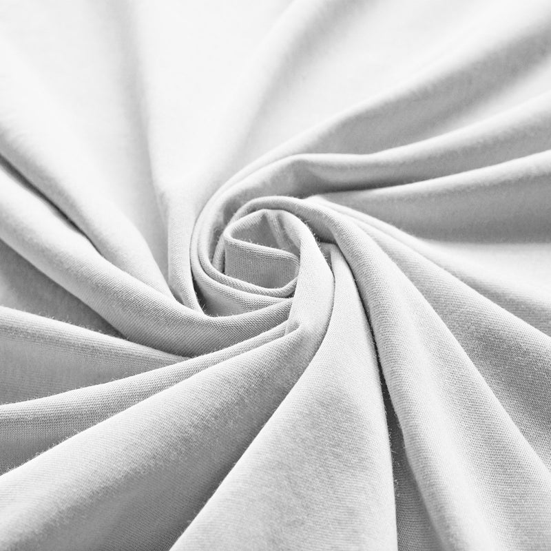 Royal Comfort 1500 Thread Count Cotton Rich Sheet Set 4 Piece Ultra Soft Bedding Double White - Bedzy Australia