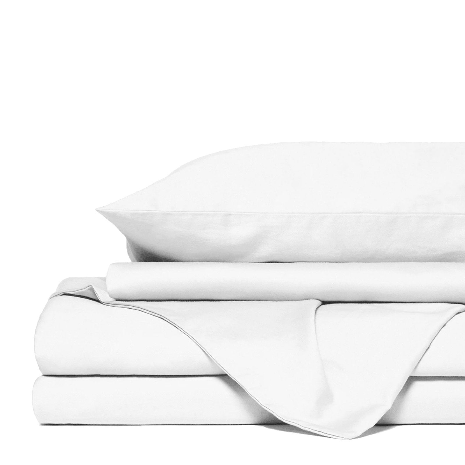 Royal Comfort 1500 Thread Count Cotton Rich Sheet Set 4 Piece Ultra Soft Bedding King White - Bedzy Australia