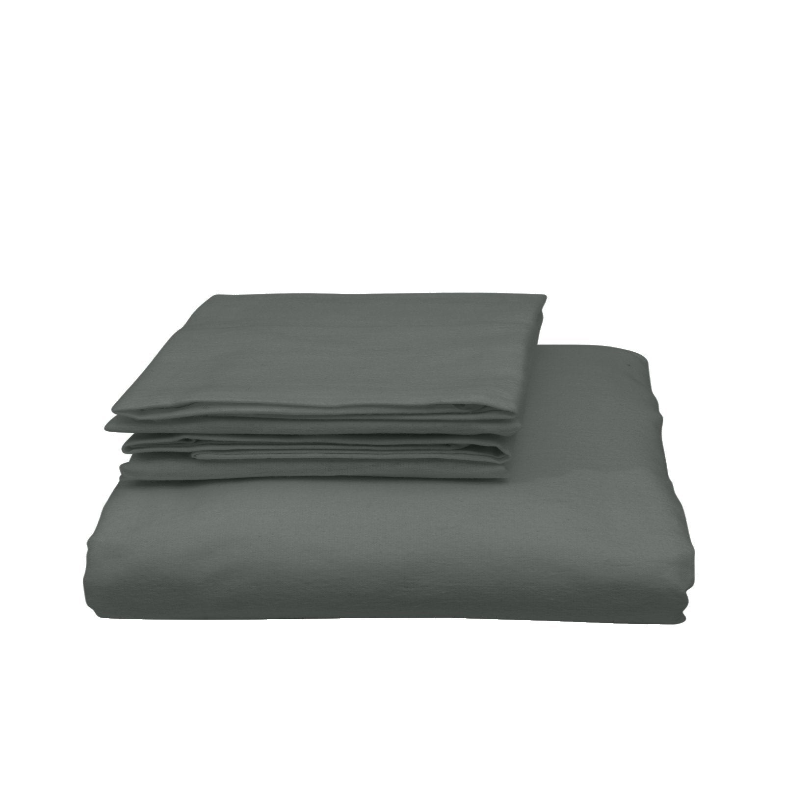 Royal Comfort Bamboo Blended Quilt Cover Set 1000TC Ultra Soft Luxury Bedding Queen Charcoal - Bedzy Australia