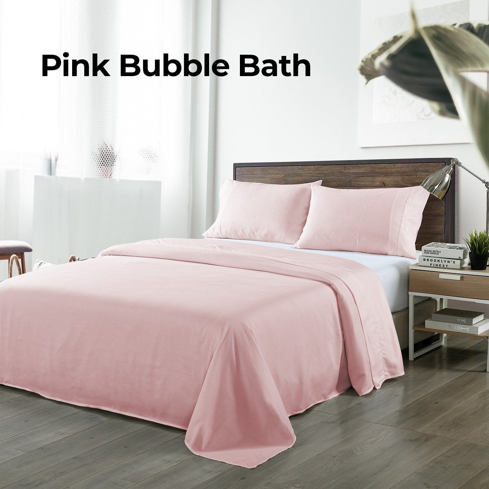 Royal Comfort Bamboo Blended Sheet & Pillowcases Set 1000TC Ultra Soft Bedding Queen Bubble Bath - Bedzy Australia