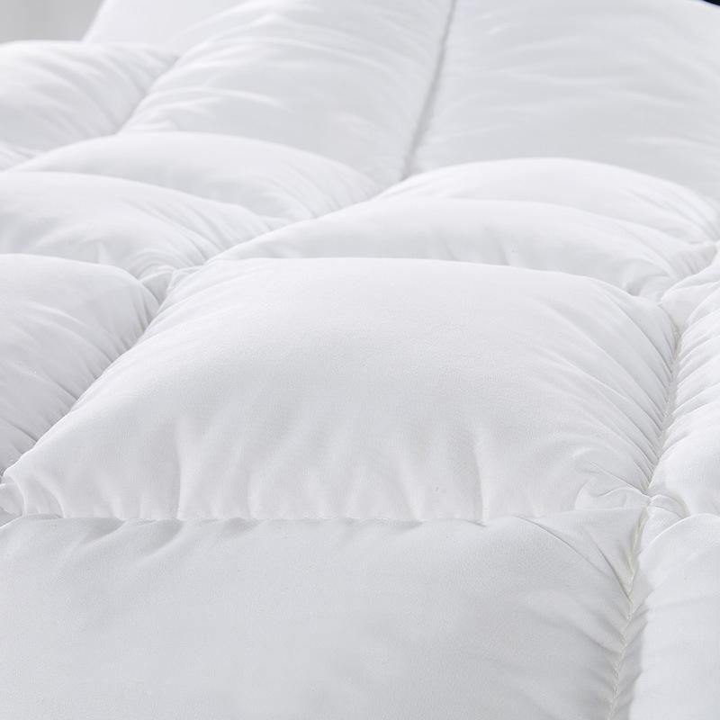 Royal Comfort Quilt 50% Duck Down 50% Duck Feather 233TC Cotton Pure Soft Duvet Double White - Bedzy Australia