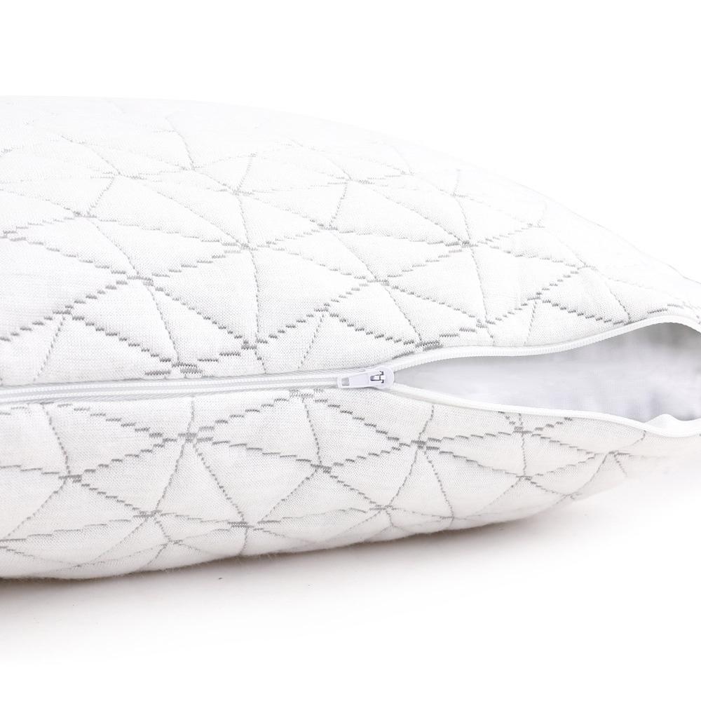 Set of 2 Rayon King Memory Foam Pillows - Bedzy Australia