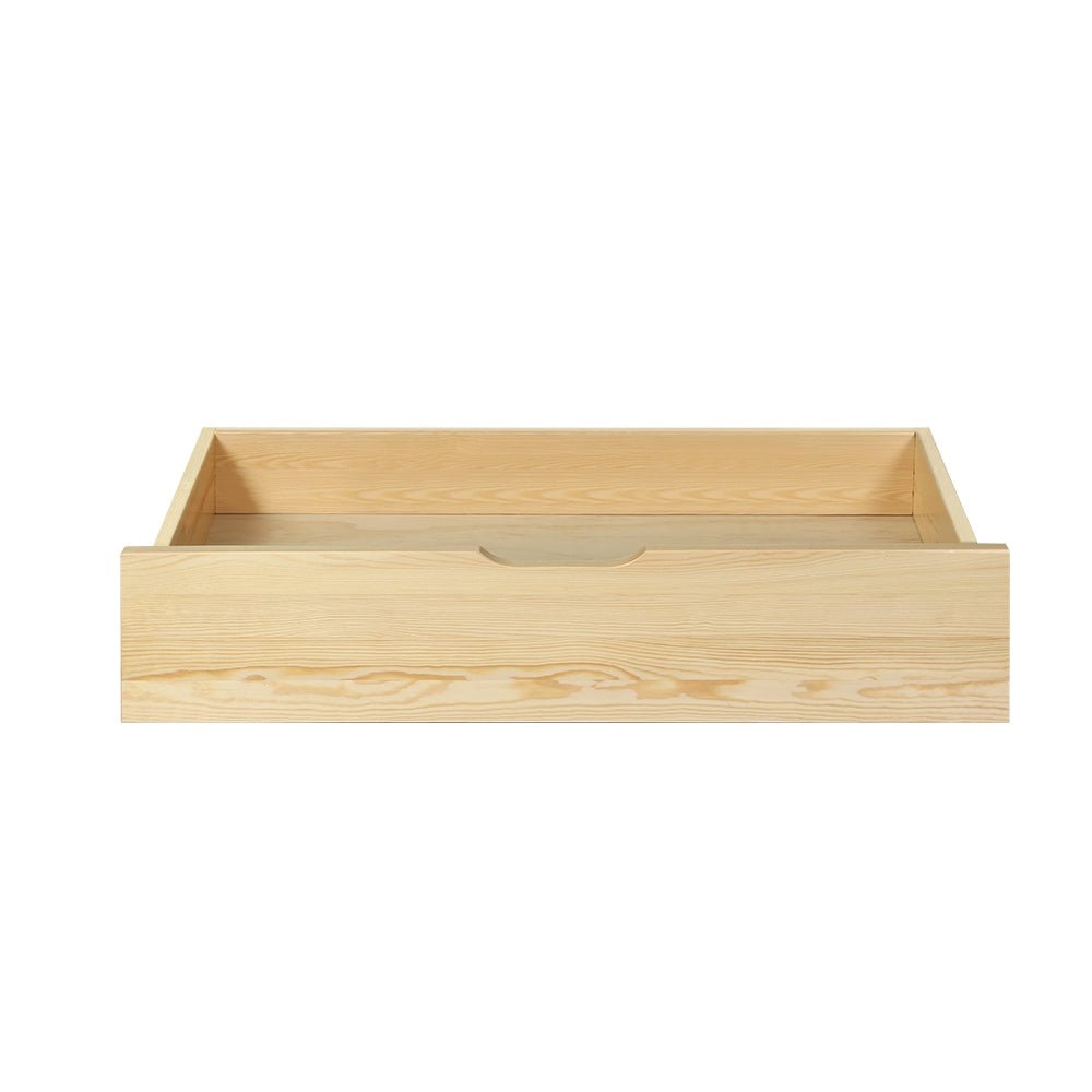 Set of 2 Storage Drawers for Bribie Wooden Bed Frame - Furniture > Bedroom - Bedzy Australia