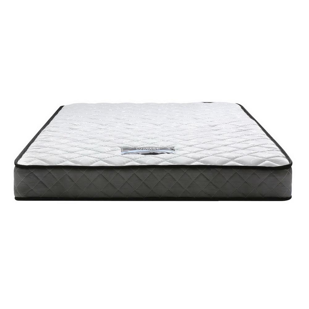 Single Package | Amor Bed Gold & Alzbeta Bonnell Spring Mattress (Medium Firm) - Bedzy Australia