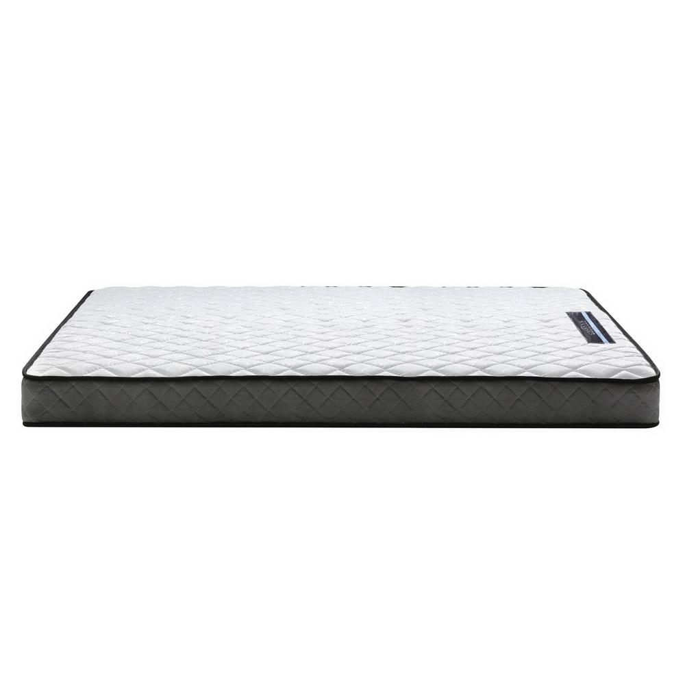 Single Package | Amor Bed Gold & Alzbeta Bonnell Spring Mattress (Medium Firm) - Bedzy Australia